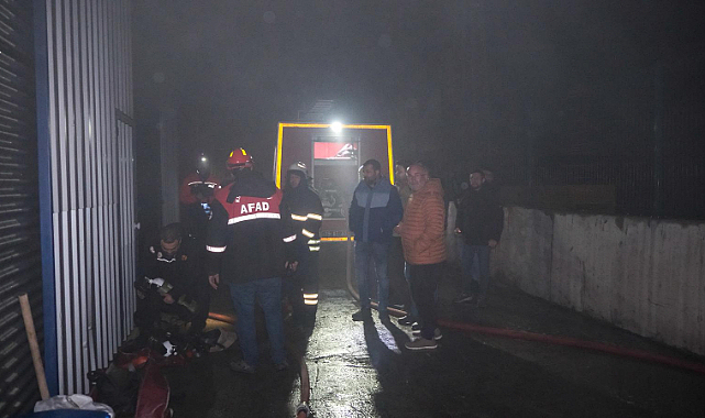 İnece’de Korkutan Yangın! Süt Fabrikası Alevlere Teslim Oldu