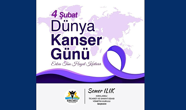“Kanserle Mücadelede Bilinçlenelim, Erken Teşhisi Önemseyelim”