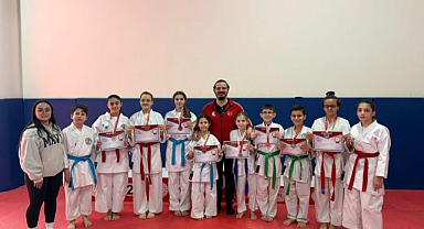 Karate İl Seçmelerinde Kutlu Spor Rüzgarı Esti