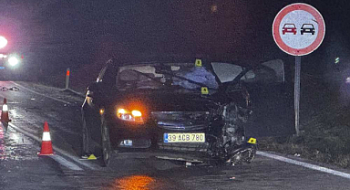 Kırklareli’nde Feci Kaza: Motosiklet Otomobile Çarptı, Sürücü Ağır Yaralı