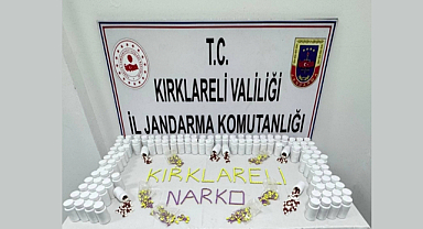 Kırklareli'nde Uyuşturucu Operasyonu! Binlerce Hap Ele Geçirildi