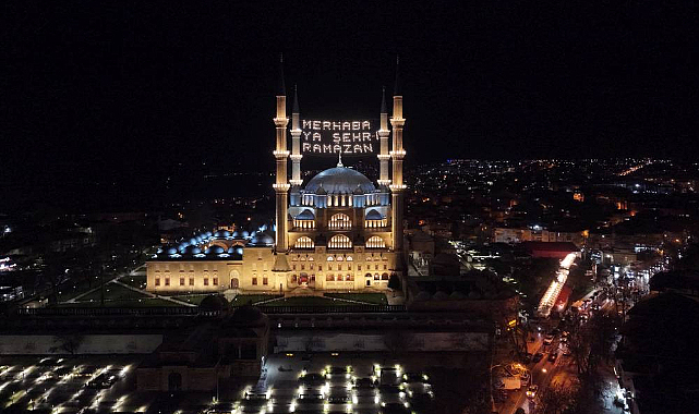 Mimar Sinan’ın Şaheseri Selimiye, Yeni Aydınlatmasıyla Büyüledi