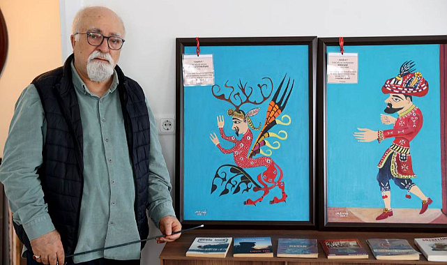 Mustafa Ermiş’in Fırçasında Türk Gölge Oyunu