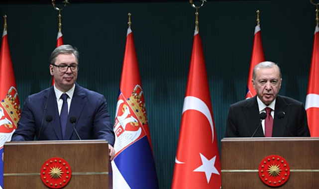 “Sırbistan ile görüşmelerimizde Balkanlarda istikrar ve ekonomik kalkınma konularını ele aldık”