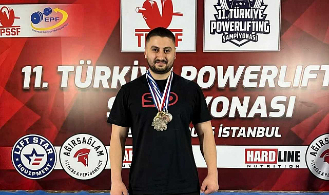 Türkiye Powerlifting Şampiyonası’nda Uzunköprü Rüzgârı Esti
