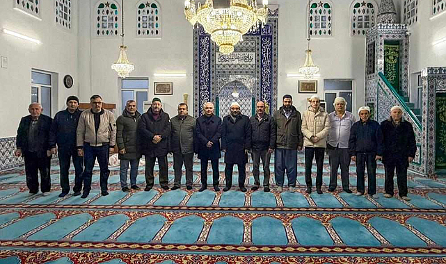 Vali Turan'dan Manevi Atmosferde Sabah Namazı Buluşması