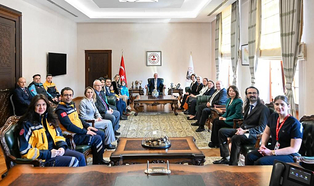 14 Mart'ta Sağlık Kahramanları Valilikte Buluştu