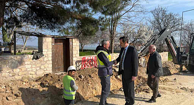 Başkan Özalp, Doğalgaz Çalışmalarını Yerinde İnceledi