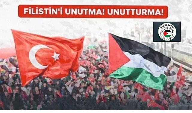 Kırklareli'nde Filistin'e Destek Çağrısı: