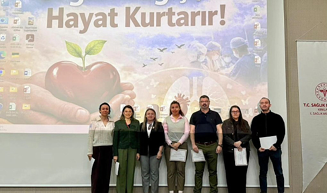 Kırklareli'nde Organ Nakli Bilinci Artırılıyor