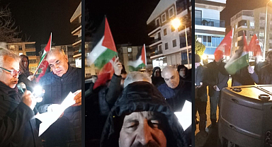 Kırklareli’nde Ulucami Avlusunda Mescid-i Aksa İçin Ses Yükseldi