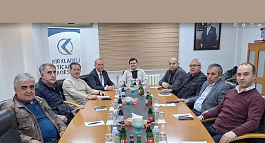 Kırklareli Ticaret Borsası’nda Tarım Teşkilatı İstişare Toplantısı
