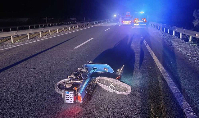 Şok! Motosiklet Kazası 15 Yaşındaki Genci Hayattan Kopardı