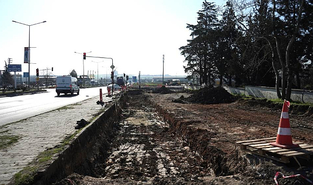 Trafik Güvenliği İçin Yeni Kavşak Çalışması Başladı