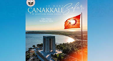 Vali Uğur Turan’dan 18 Mart’ta Anlamlı Mesaj