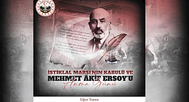 Vali Uğur Turan’ın 12 Mart İstiklal Marşı’nın Kabulü Ve Mehmet Akif Ersoy’u Anma Günü Mesajı