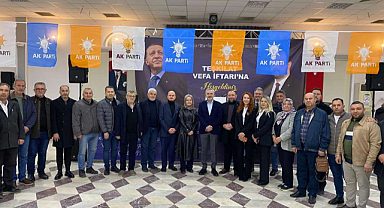 Vekil Ahmet Gökhan Sarıçam Vefa İftarında Teşkilatla Buluştu