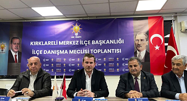 AK Parti Kırklareli’nde Teşkilat Toplantısı
