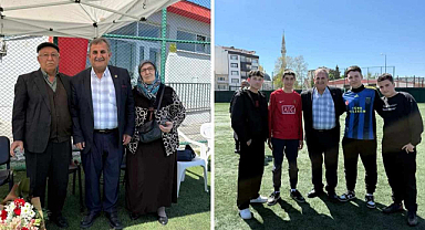 Başkan Arı, Şehit Anıl Yalap Anısına Düzenlenen Futbol Turnuvası'na Katıldı 