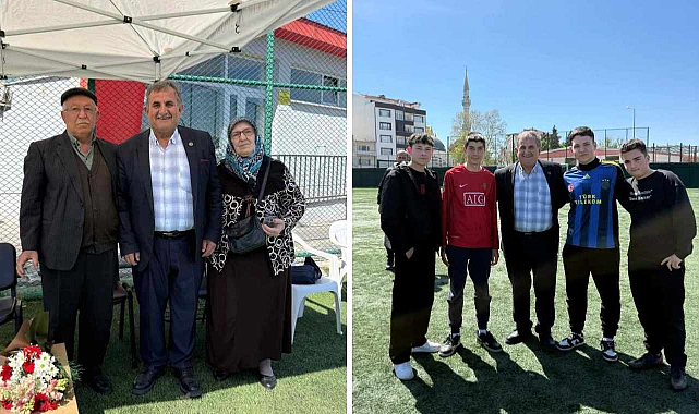 Başkan Arı, Şehit Anıl Yalap Anısına Düzenlenen Futbol Turnuvası'na Katıldı 