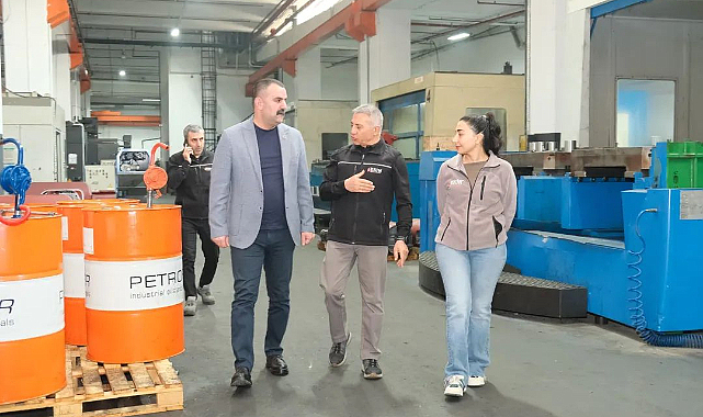 Başkan Ediz Martin’den Ekin Makina’ya Ziyaret