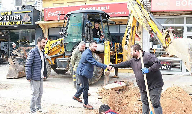 Başkan Yayla Altyapı Çalışmalarını Yerinde İnceledi