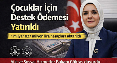 Çocuklar İçin Destek Ödemesi Yatırıldı