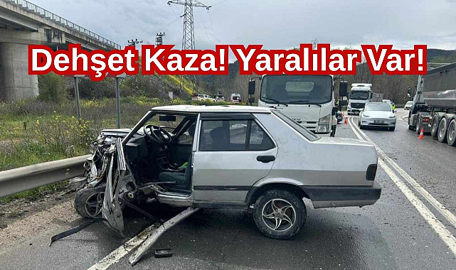 Dehşet Kaza! Yaralılar Var!