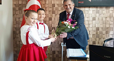 İnece'de 23 Nisan'da Belediye Makamı Çocuklara Emanet Edildi!