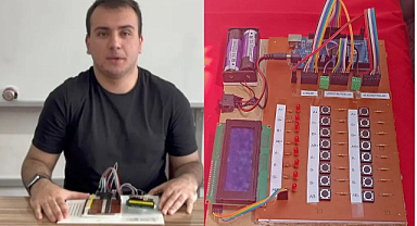 Mimar Sinan MTAL Öğrencisinden Yiğit Yazman'dan Örnek Proje