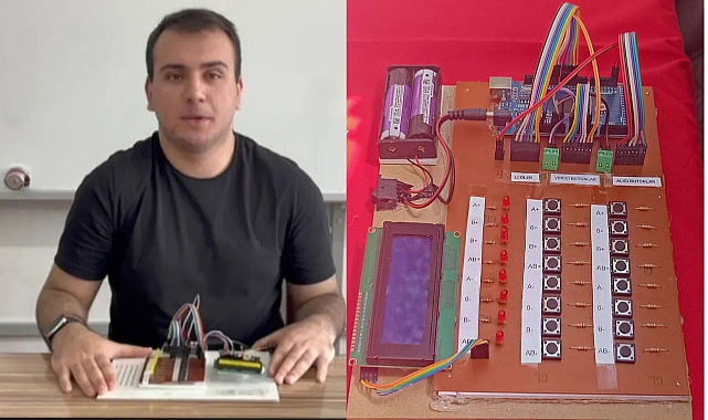 Mimar Sinan MTAL Öğrencisinden Yiğit Yazman'dan Örnek Proje