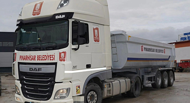 Pınarhisar'da Araç Filosuna 27 Tonluk Takviye