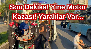 Son Dakika! Yine Motor Kazası! Yaralılar Var...