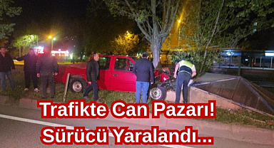 Trafikte Can Pazarı! Sürücü Yaralandı...