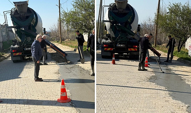 Üsküp'te Yol Bakım Mesaisi Başladı