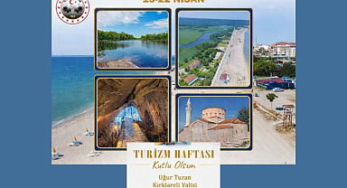 Vali Uğur Turan’dan Turizm Haftası Mesajı