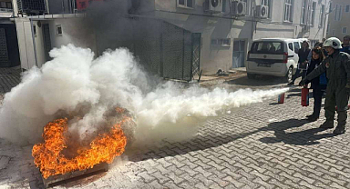 Vize Belediyesi’nden Yangın Tatbikatı