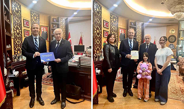 Başkan Bulut'tan MHP Genel Başkanı Devlet Bahçeli'ye Ailecek Ziyaret
