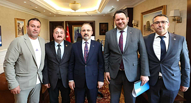 Başkan Talay'dan Başkentte Önemli Ziyaretler