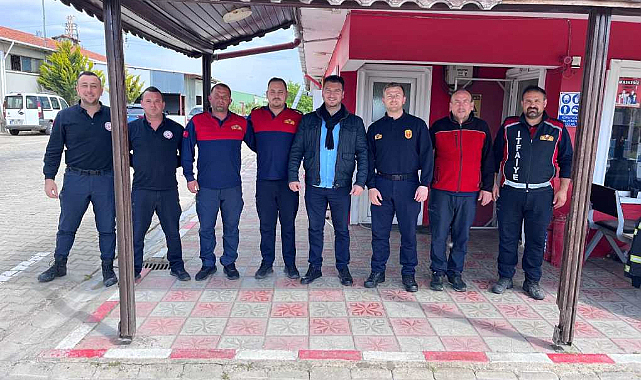 Başkan Yayla'dan İtfaiye Personeline Moral Ziyareti