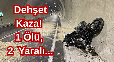 Dehşet Kaza! 1 Ölü, 2 Yaralı...