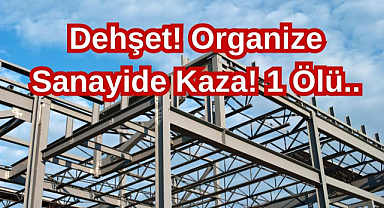 Dehşet! Organize Sanayide Kaza! 1 Ölü..