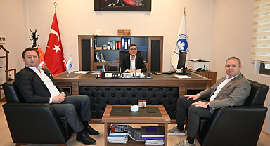 Kırklareli TSO'dan Başkan Koç'a Hayırlı Olsun Ziyareti