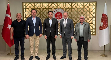 Kırklareli TSO'dan Kırklareli'nde Görev Yapan Başsavcıya Vefa Ziyareti