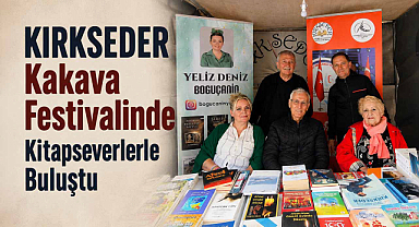 KIRKSEDER Kakava Festivalinde Kitapseverlerle Buluştu