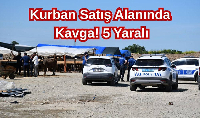 Kurban Satış Alanında Kavga! 5 Yaralı