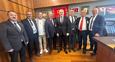 Milletvekili Ahmet Gökhan Sarıçam Avcılık Temsilcilerini Meclis’te Ağırladı
