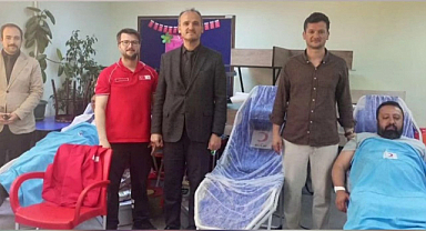 Uzunköprü’de Öğrenci, Veli ve Öğretmenler Kan Bağışı İçin Buluştu