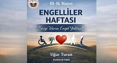 Vali Turan’dan Engelliler Haftası Mesajı