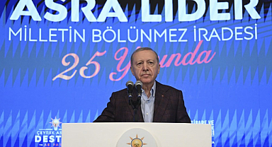 “25 yıldır yorulmadan ülkemize hizmetkârlık etmenin bahtiyarlığı içindeyiz” 